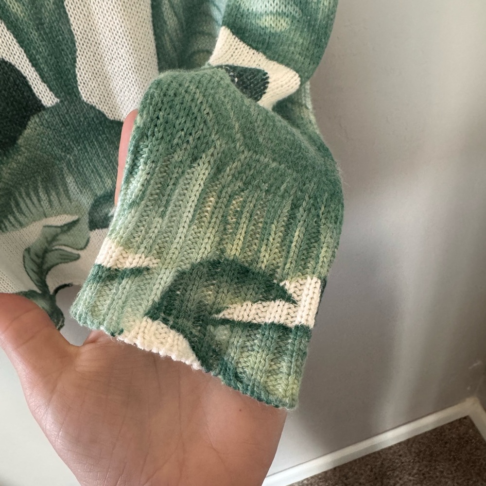 Show Me Your Mumu x REVOLVE Ryan Rene Reversible Sweater in Palmtini Knit - Picture 10 of 12